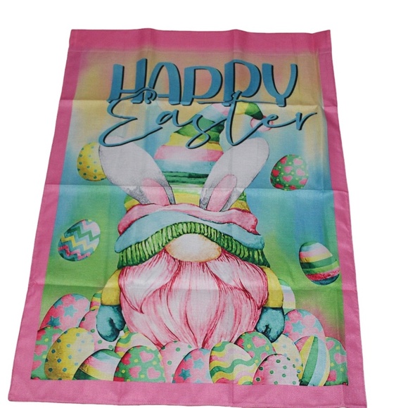 Happy Easter Gnome Easter Egg Large‎ Flag - Picture 2 of 6